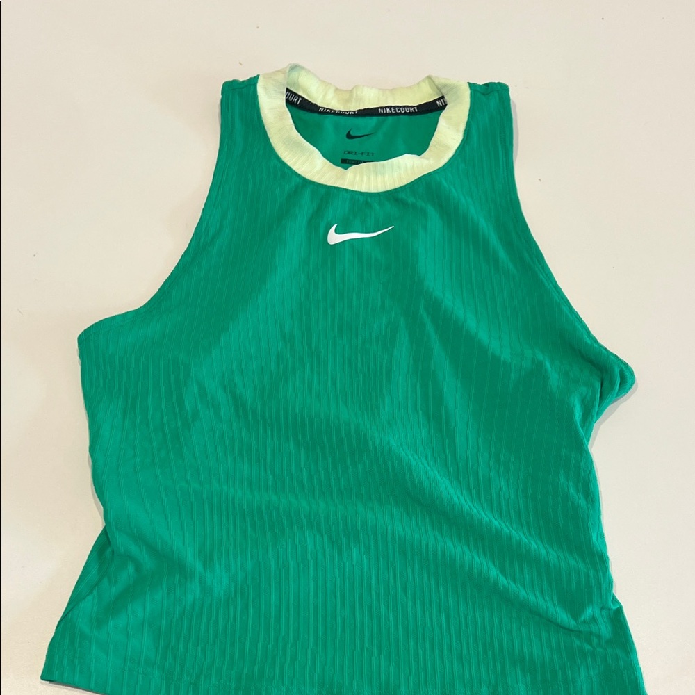 Nike Women's Vibrant Green Tank Top